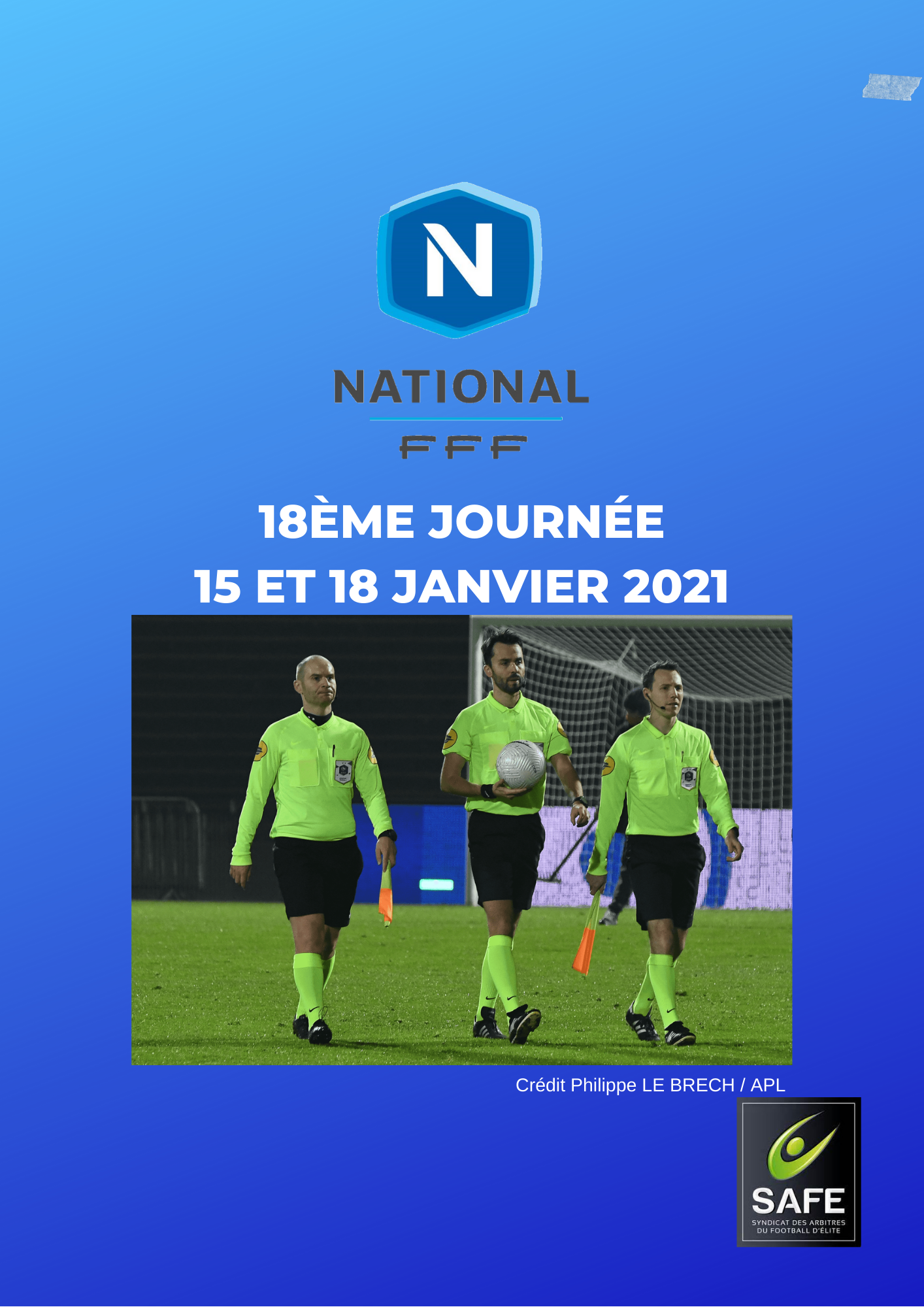 Désignations 18ème journée de National